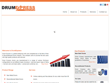 Tablet Screenshot of drumexpress.com